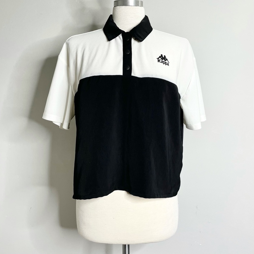 KAPPA Short Sleeve Color-Block Polo Shirt
